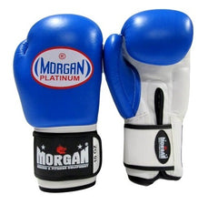 MORGAN V2 PLATINUM LEATHER SPARRING GLOVES (10-12-14-16oz)