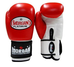 MORGAN V2 PLATINUM LEATHER SPARRING GLOVES (10-12-14-16oz)