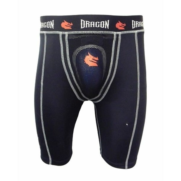 DRAGON COMPRESSION SHORTS WITH TRI-FLEX GROIN CUPS